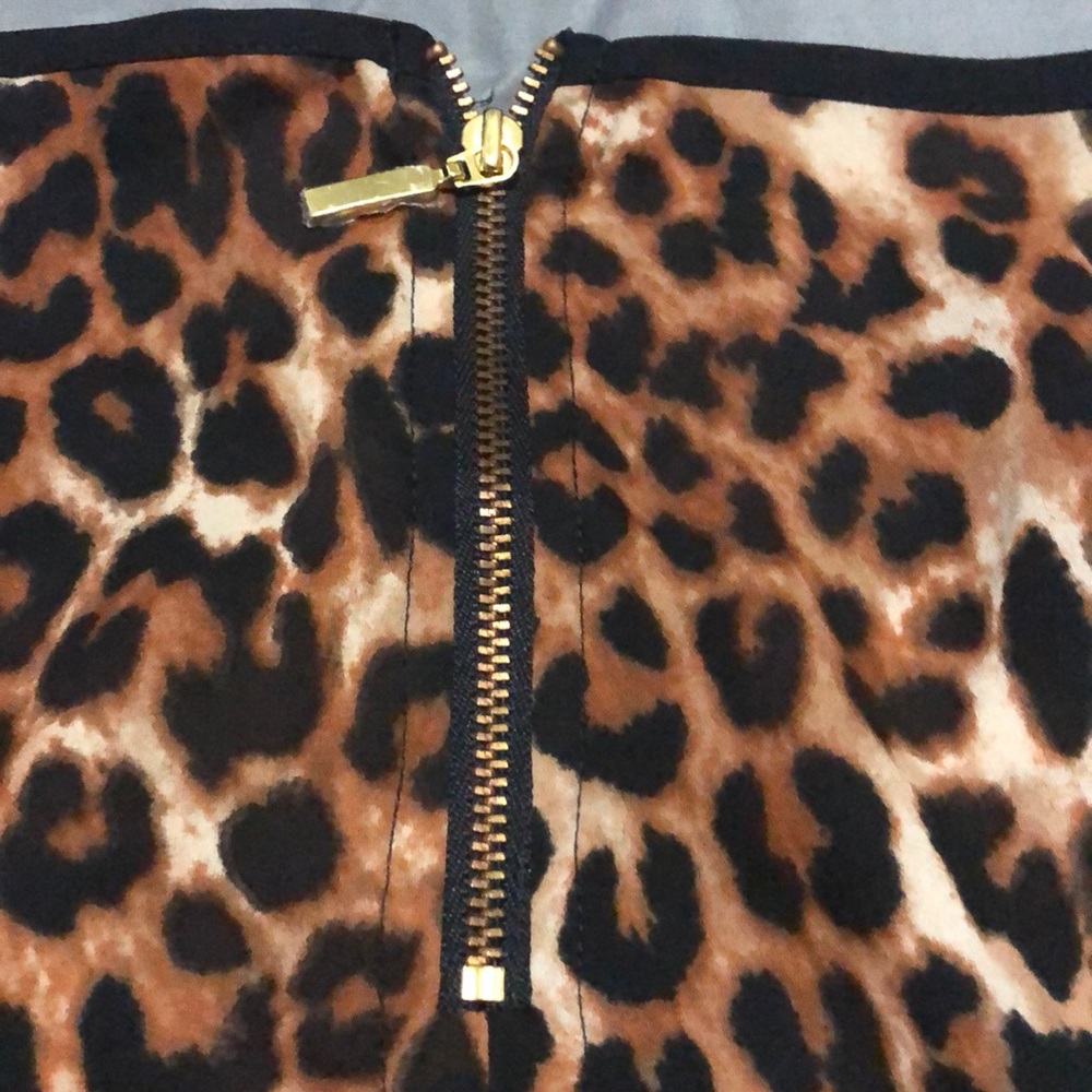 Express Leopard Print Top Medium - image 4